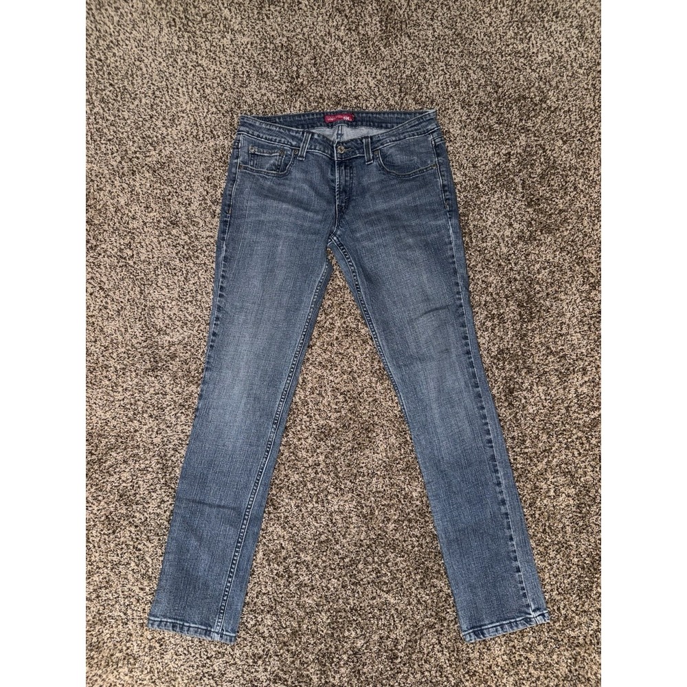 Levi's 524 Too Superlow Skinny Jeans Womens Juniors Size 11 Medium Wash